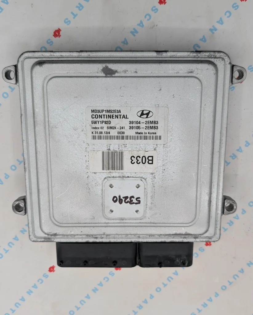 Kia Sportage ECU 39104-2EMB3 Continental 5WY1P2C SIM2K-241 – Surplus