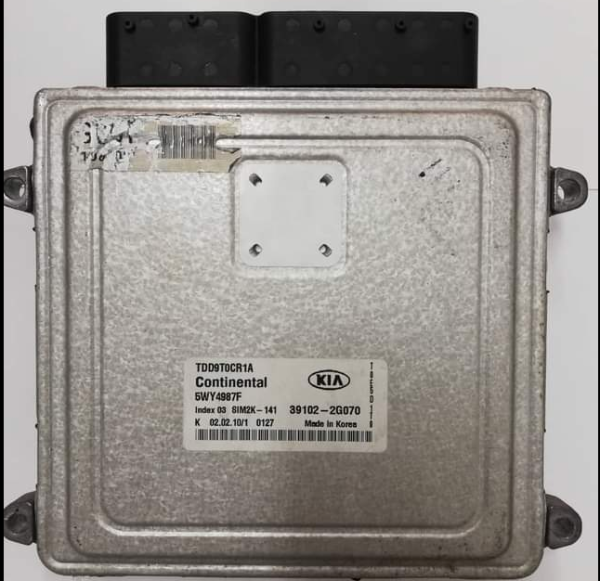 Kia Sportage ECU 39101-2G021 Continental 5WY4999D SIM2K-141 – Surplus